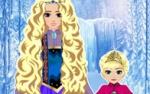 تصفيفة الشعر للأم د إلسا لعبة