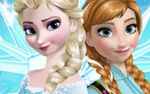 اللباس آنا وإلسا ملكة الثلج لعبة