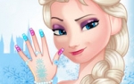 A مانيكير لملكة الثلج لعبة