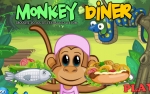 قرد داينر فلاش مطعم لعبة